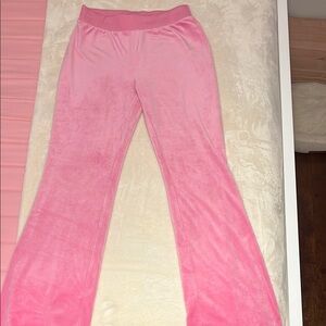 H&M Pink Velour Pants